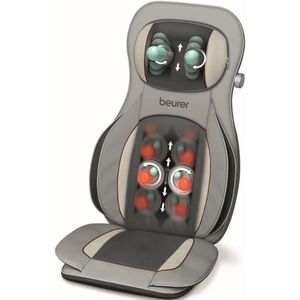 Beurer MG 320 Shiatsu-massagezitkussen, voor rug, nek en dijen, extra luchtcompressiemassage, licht- en warmtefunctie