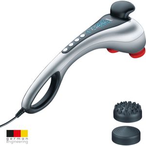 Beurer - MG 100 - Massageapparaat - Aluminium - Infrarood Warmte - 2 Opzetstukken