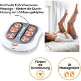 Beurer FM 60 Shiatsu voetmassageapparaat - 18 Massagekoppen - Warmtefunctie - 2 Snelheden - Instelbare hoek - Tot schoenmaat 44 - 3 Jaar garantie