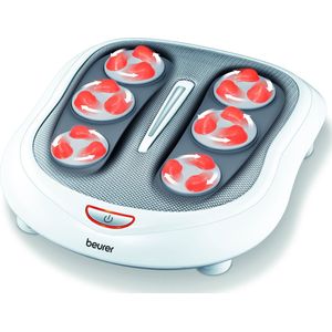 Beurer FM 60 voetmassageapparaat, 18 massagekoppen, warmtefunctie, 2 snelheden, circulatiebevorderende shiatsu-massage | 1 verpakking