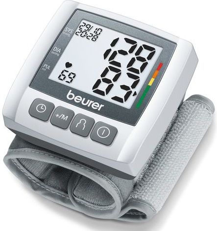 Beurer - BC 30 - Bloeddrukmeter - Grijs - Inclusief Batterijen - 2 Gebruikersprofielen