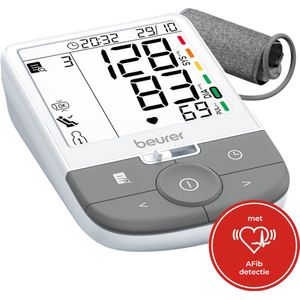 Beurer - BM 53 - Bovenarm Bloeddrukmeter - Medisch Gecertificeerd - AFIB-detectie