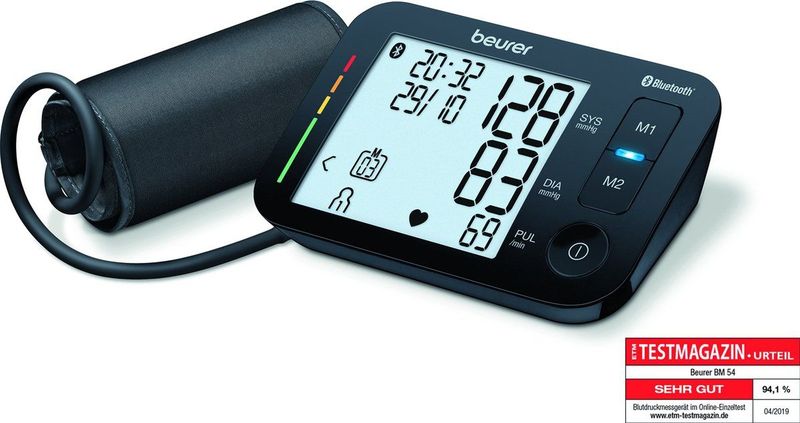 Beurer - BM 54 - Bloeddrukmeter - Bovenarm - Bluetooth® - 2 Gebruikers