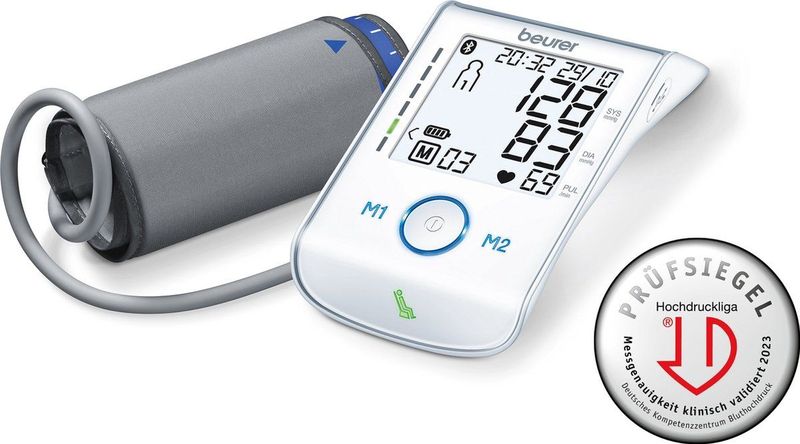 Beurer - BM 85 - Bloeddrukmeter - Bovenarm - Bluetooth® - 2 Gebruikersgeheugen