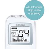 Sanitias SEM 43 - 3-in-1 TENS/EMS Apparaat - Pijntherapie - Spierstimulatie - Ontspanning