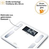 Beurer BF 410 Rechthoek Wit Elektronische weegschaal