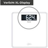 Beurer GS 400 Vierkant Wit Elektronische weegschaal