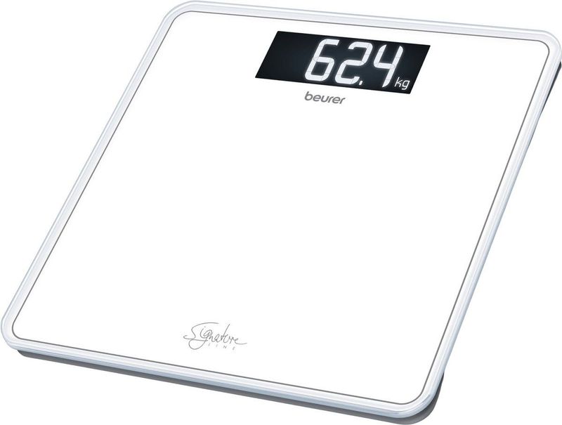 Beurer GS 400 Vierkant Wit Elektronische weegschaal