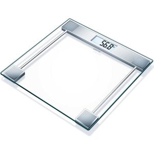 Sanitas - SGS 06 - Personenweegschaal - Grijs - Veiligheidsglas - Tot 150 kg