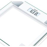 Beurer - GS14 - Personenweegschaal - Glas - Zwart - LCD-display