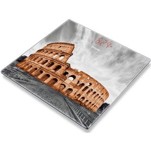 Beurer GS 215 Vierkant Meerkleurig Elektronische weegschaal