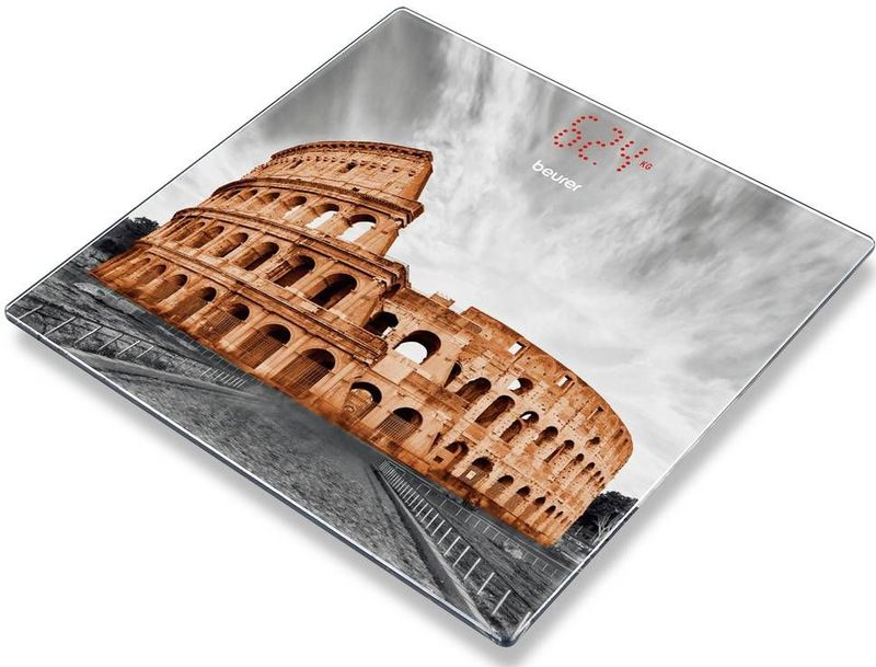 Beurer GS 215 Vierkant Meerkleurig Elektronische weegschaal