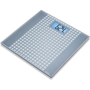 Beurer - GS 206 - Glazen Weegschaal - Grijs - Veiligheidsglas