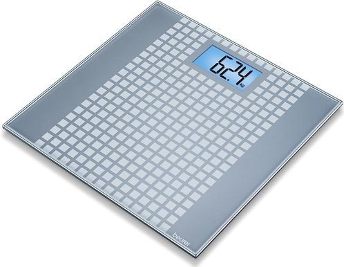 Beurer - GS 206 - Glazen Weegschaal - Grijs - Veiligheidsglas