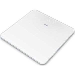 Beurer - GS225 - Badkamerweegschaal - Wit - Glazen Design - Magic Display