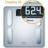 Beurer BF 405 Signature Line Vierkant Roestvrijstaal Elektronische weegschaal