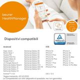 Beurer BF 405 Signature Line Vierkant Roestvrijstaal Elektronische weegschaal