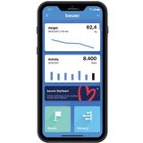 Beurer BF 405 Signature Line Vierkant Roestvrijstaal Elektronische weegschaal