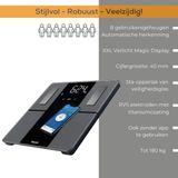 Beurer - BF 500 Super Black Edition - Bluetooth® Lichaamsanalyse Weegschaal - Zwart