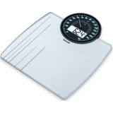 Beurer GS 58 Digitale personenweegschaal Weegbereik (max.): 180 kg Wit, Zwart