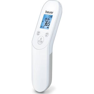Beurer FT 85 Contactloze digitale infraroodthermometer met snelthermometer voor het meten van de lichaamstemperatuur en de veiligheid van het voorhoofd