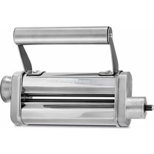 WMF Professionele plus deegroller voor het maken van pasta, 9 niveaus, roestvrij staal, accessoires geschikt voor de WMF Profi Plus/keukenminis keukenmachine