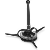 WMF - Stelio - Melkopschuimer - Zwart - RVS - 150 ml Melkschuim