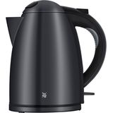 WMF Wasserkocher Stelio Deep Black, 1,7 l, 2400 W, Cromargan, beleuchtete Wasserstandsanzeige, 2400 Watt