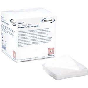 Maimed 100 stuks vlies kompressen VK niet steriel 10 cm x 10 cm