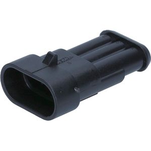 10 stuks AMP 0-0282105-1 Superseal pinbehuizing 3-polig I Origineel van Duitse dealer