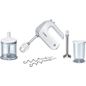 Bosch MFQ4080, Handmixer, Silber, Weiß, 1,4 m, Tasten, 500 W, 220 - 240 V