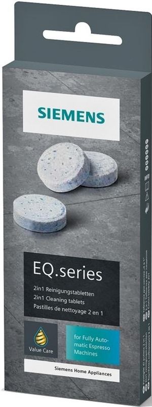 Siemens - EQ. Series 2-in-1 Reinigingstabletten - 10st - Voor Volautomatische Koffiemachines
