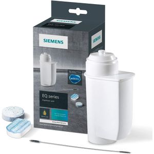 Siemens - Tz80004A - Onderhoudsset - Blauw - 10 Reinigingstabletten, 3 Ontkalkingstabletten, 1 Waterfilter