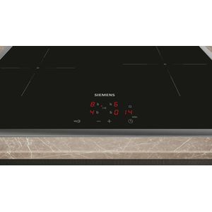 Siemens iQ300 Zwart Ingebouwd 60 cm Inductiekookplaat zones 4 zone(s)
