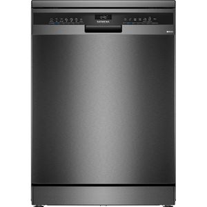 Siemens SN23EC22AE - iQ300 - Vrijstaande vaatwasser - 60 cm - Energielabel A - Home Connect - Geborsteld zwart staal, anti-fingerprint