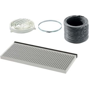 Neff Z51ITI2X4, afzuigkapaccessoires, starterset voor convectiewerking voor platte parasolkappen
