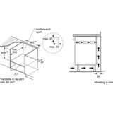 Bosch CMA583MS0 - Serie 4 - Inbouw Combi-magnetron