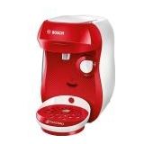 Bosch TAS1006, Pad-Kaffeemaschine, 0,7 l, Kaffeekapsel, 1400 W, Rot, Weiß