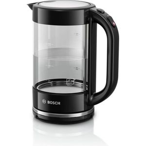 Bosch Wasserkocher TWK70B03 - Schwarzes Glas - 2400 W