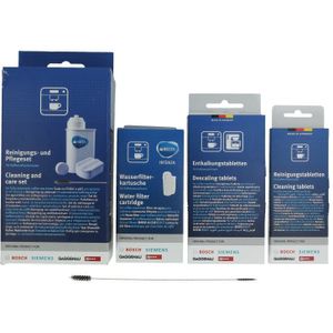 Bosch - Reinigingsset 576331 - Ontkalker - Inclusief Reinigingstabletten en Ontkalkingstabletten