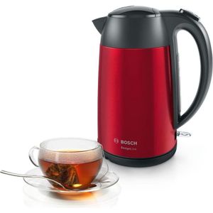 Bosch TWK3P424 Waterkoker 1.7L 2400W Rood/Zwart