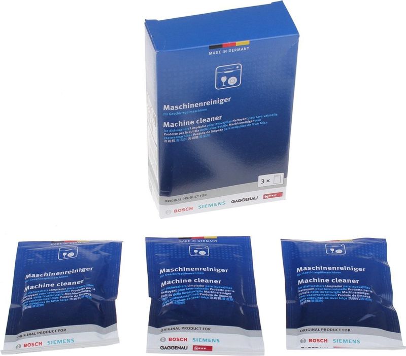 Bosch Vaatwasser Cleaner (3 zakjes) PN: 00312193 EAN: 4242005250615