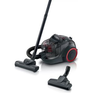 Bosch ProPower BGC21POW1 Serie 4 - Stofzuiger zonder zak - Zwart/Rood