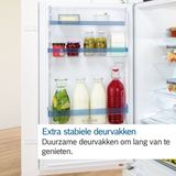 Bosch KIR21VFE0 Serie 4 Einbau-Kühlschrank Flachscharnier, MultiBox