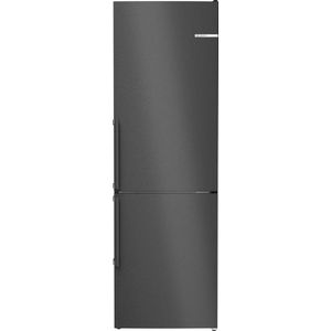 Bosch Serie 4 Kühl-Gefrierkombination schwarz, VitaFresh XXL, KGN36VXCT