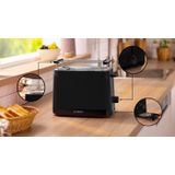 Bosch TAT3M123, 2 Scheibe(n), Schwarz, Drehregler, 950 W, 220 - 240 V, 50/60 Hz