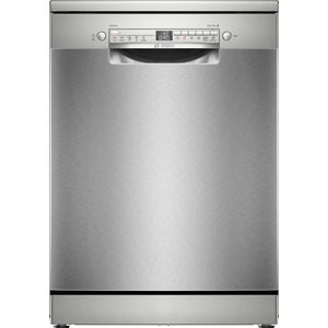 Bosch SMS2HTI02E - Serie 2 - Vrijstaande vaatwasser - 60 cm - Geborsteld staal - Anti-fingerprint - Energielabel D - Home Connect