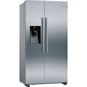 Serie 6 Amerikaanse side by side 178.7 x 90.8 cm Geborsteld staal AntiFingerprint, Total No Frost KAD93AIDP