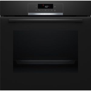 Bosch HBA571BB3 Serie 4 Inbouwoven A+ Eenvoudig te reinigen: pyrolyse + hydrolyse Zwart