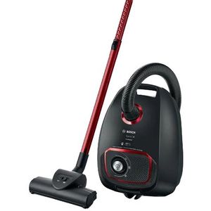 Bosch ProPower BGB41POW1 Serie 4 - Stofzuiger met zak - Zwart/Rood
